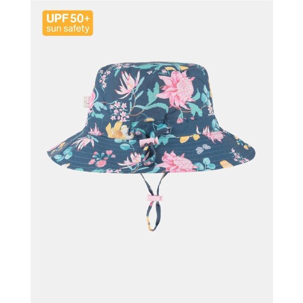 Toshi Sunhat Waratah Midnight - Extra Small