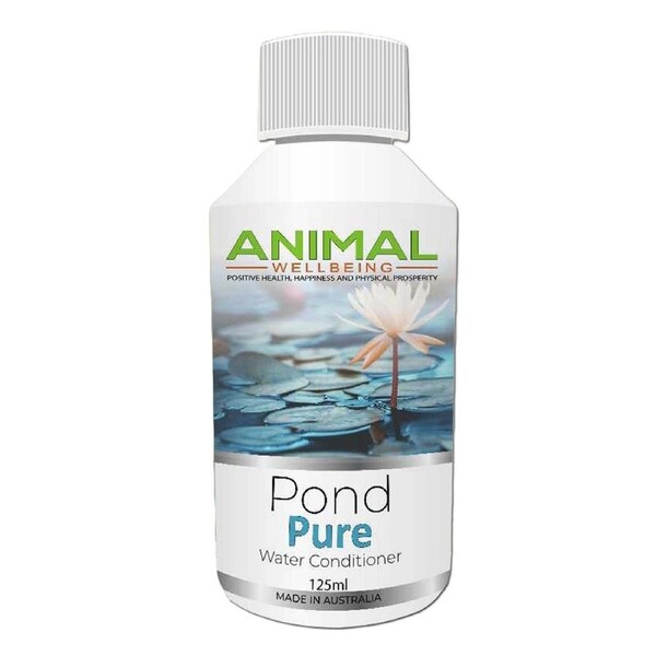 Animal Wellbeing Pure Pond Water Conditioner 125ml (A.PWC125)