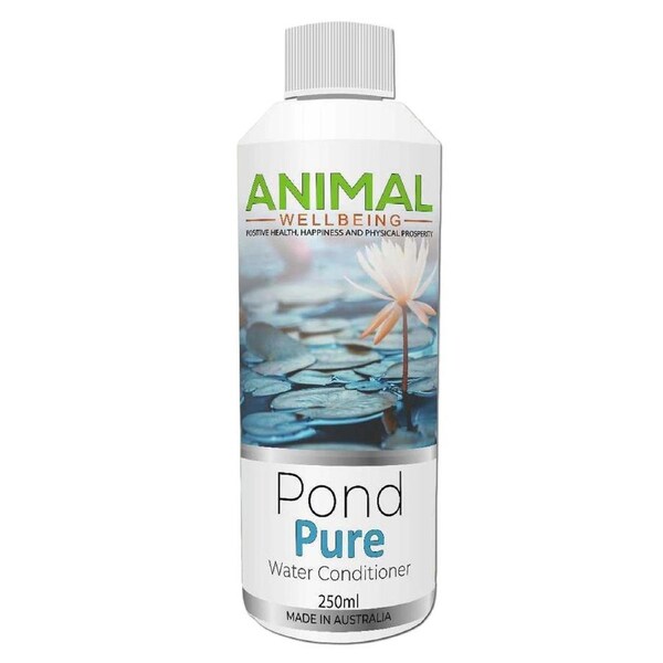 Animal Wellbeing Pure Pond Water Conditioner 250ml (A.PWC250)