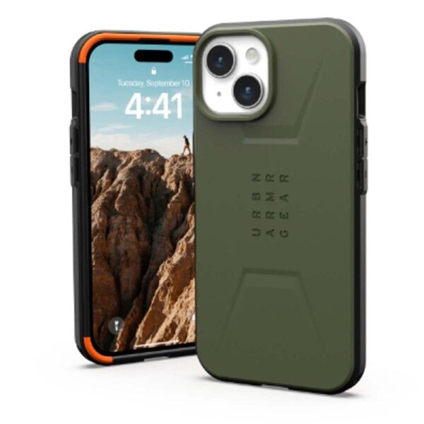 UAG Civilian Magsafe - iPhone 15 - Olive Drab