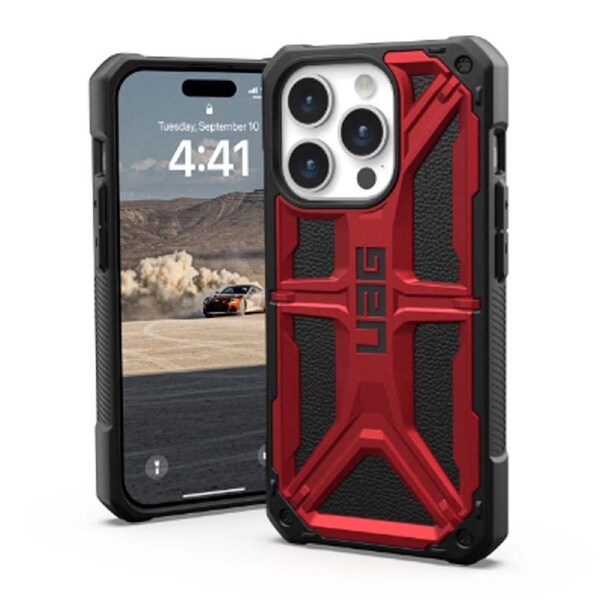 UAG Monarch - iPhone 15 Pro - Crimson