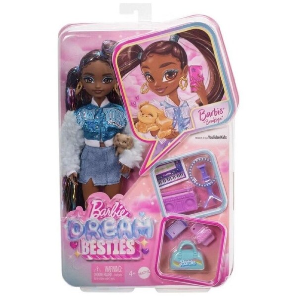 Barbie Dream Besties Doll and Accessories Brooklyn