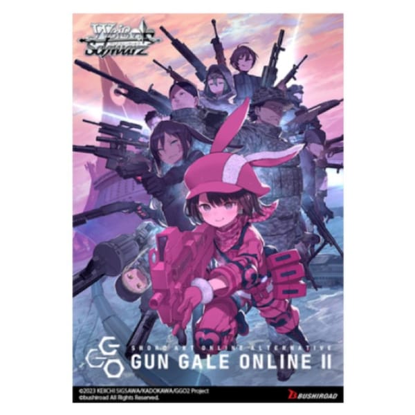 Weiss Schwarz Sword Art Online Alternative Gun Gale Online II Extra Booster Box