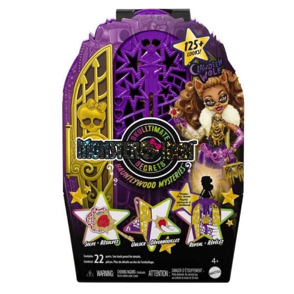 Monster High Skulltimate Secrets Clawdeen Wolf Doll
