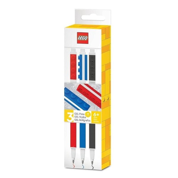LEGO Gel Pens 3 Pack