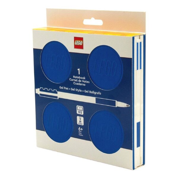 LEGO Locking Notebook with Gel Pen