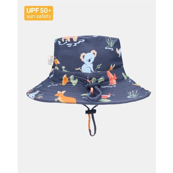 Toshi Swim Sunhat Paradise- Kakadu Moonlight Extra Large