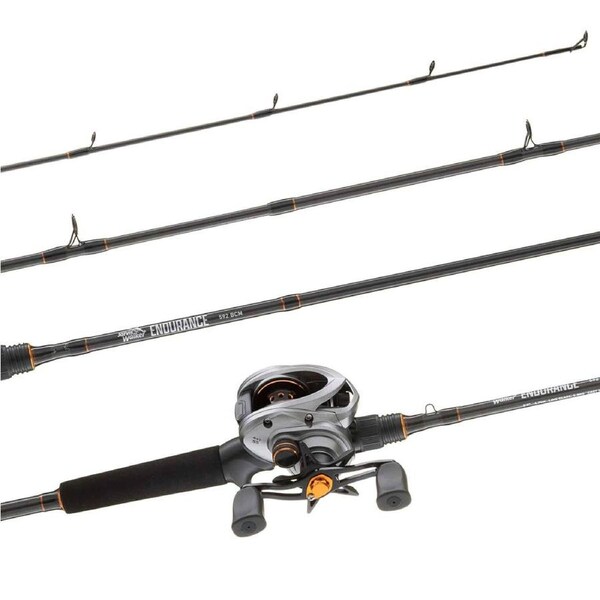 2pc Jarvis Walker Black 5'9 Endurance 5-8kg Baitcaster Combo