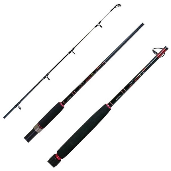 2pc Silstar 6ft Power Tip With Solid Glass Spin Rod 3-6kg