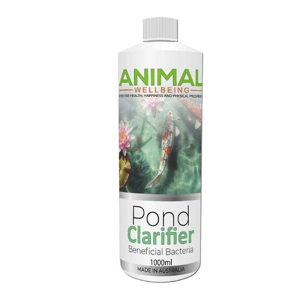 Animal Wellbeing Pond Clarifier Beneficial Bacteria 1000ml (A.PCBB1000)