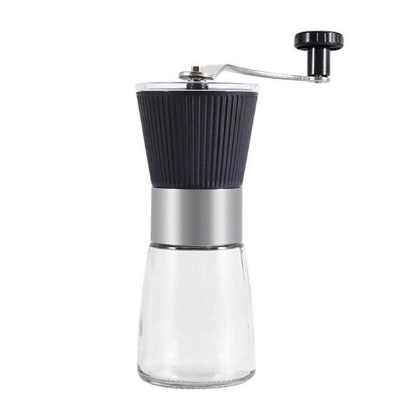 Small Manual Coffee Grinder Beans Nuts Adjustable Conical Ceramic Burr Spice