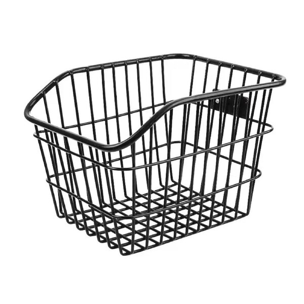 Bike Rear Basket Bicycle Back Schoolbag Holder Rear Mounted Bike Storage Carrier