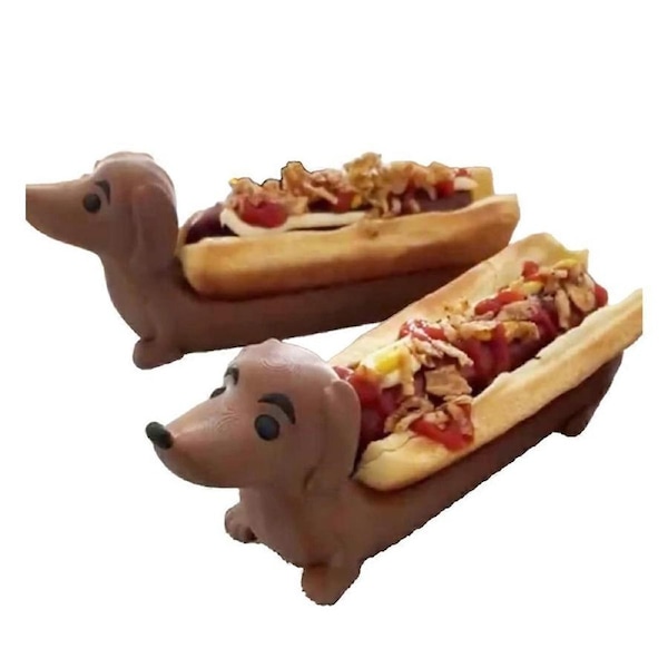 Dachshund Tray, Funny Hot Dogs Sushi Serving Tray Candy Dish Dachshund Dinner Plate, Home Decor Sand