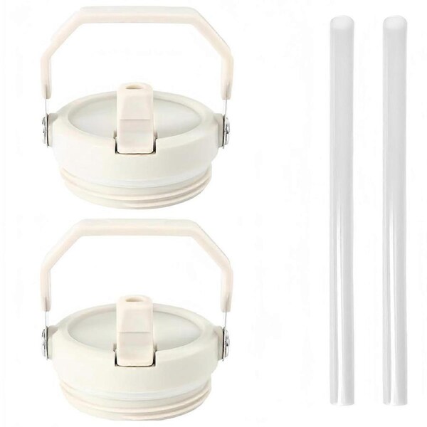 30oz Tumbler Flip Straw Lid Replacement for IceFlow Adventure Quencher Reusable Tumbler Lids