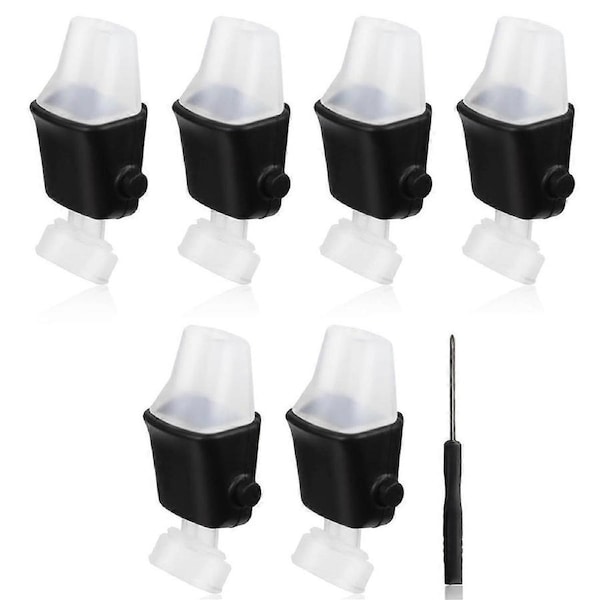 6pcs Replacement Spout for ,Soft Lids Replacement Parts Silicone Mouthpiece for Aubrey 14oz/20oz