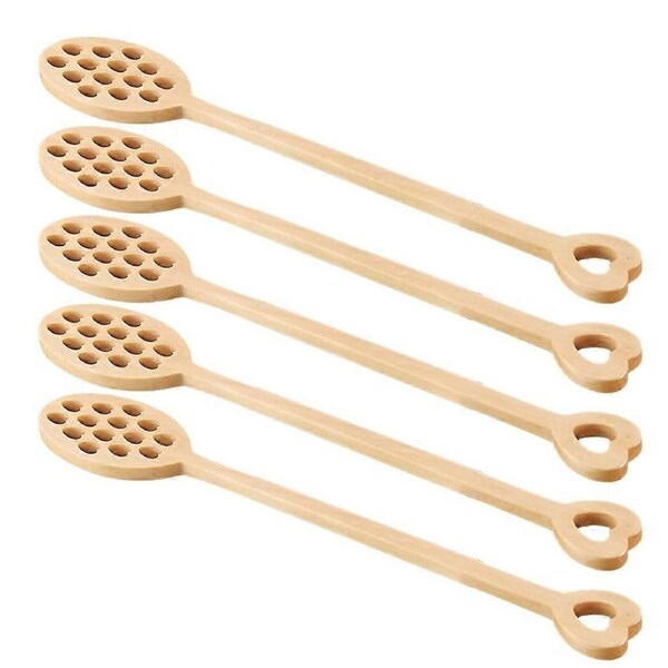 Wooden Stirring Spoon H-Oney Spoon Honeycomb