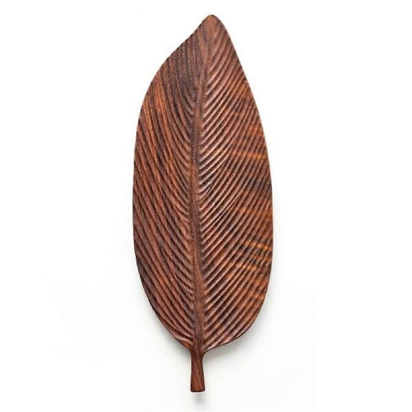 Dinner Tray, Suitable for Meals, Salads and Bread, Handmade Leaf Tray