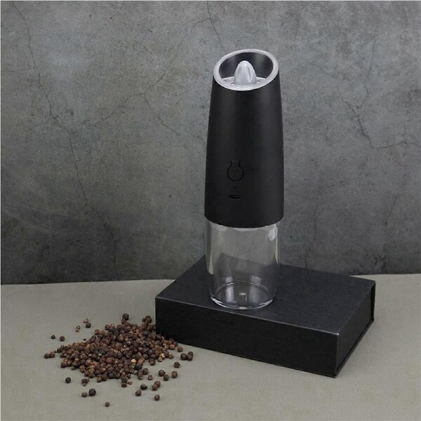 Salt and Pepper Grinder USB Charging Salt Pepper Grinder Electric Spice Shakers Tool Kitchen Pepper