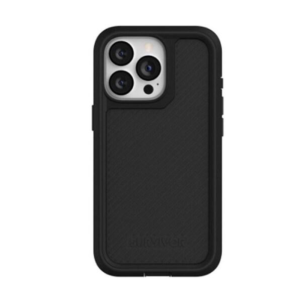 Survivor All-Terrain Earth Case for Apple iPhone 13 Pro Max- Black