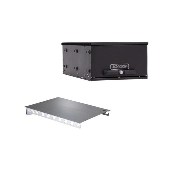 900mm Standard Drawer Ute Rear - Heavy Duty Frame + Table - Stainless Steel