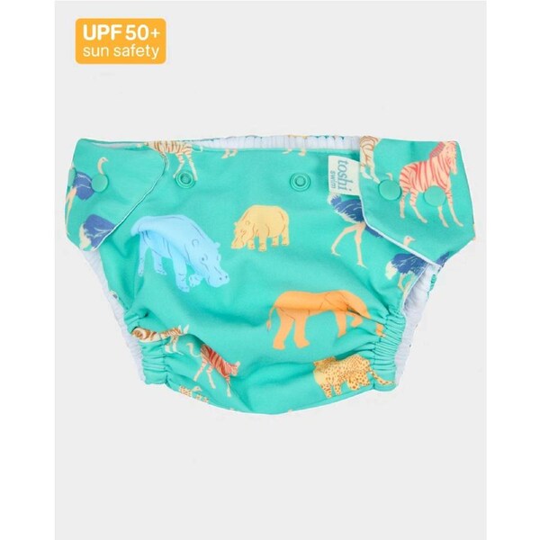 Toshi Swim Nappy Paradise - Congo Seagrass 1-2