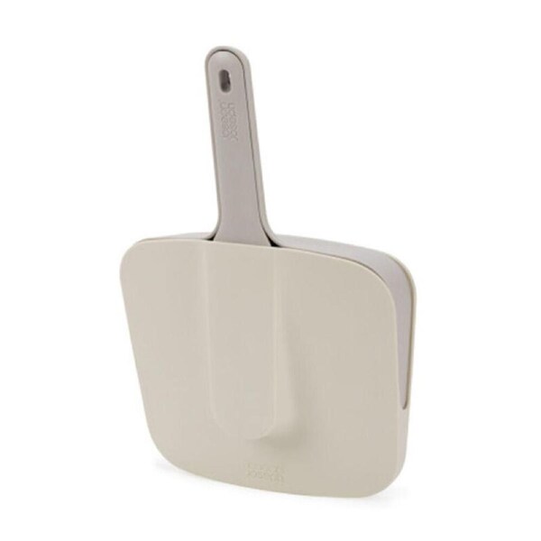 Joseph Joseph Cleantech Wall-Mounted Dustpan & Brush - Stone