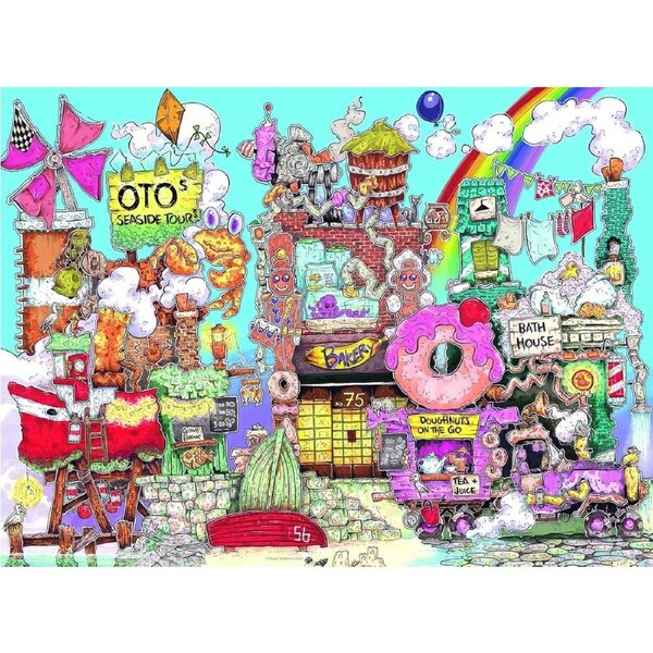 Ravensburger - Crazy Street - The Harbour Puzzle 500pc
