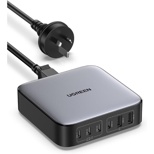 UGREEN 35044A - 200W Nexode 6-Port GaN Desktop Fast Charger