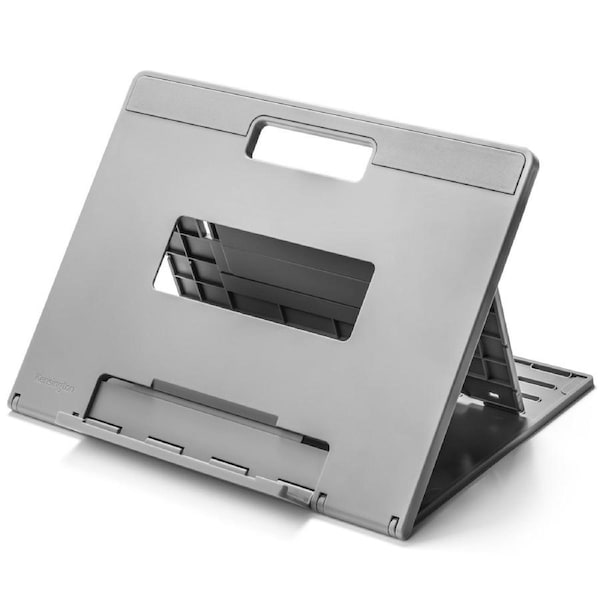 Kensington SmartFit(R) Easy Riser(TM) Go Adjustable Ergonomic Laptop Riser and Cooling Stand for up to 17" Laptops
