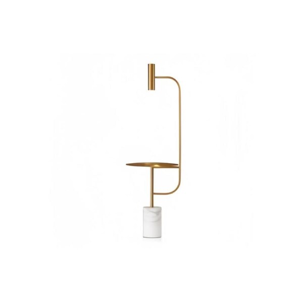 Sasha Premium Marble Side Table Lamp