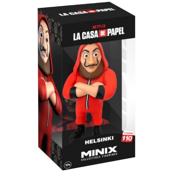 MINIX Money Heist Helsinki with Mask Figurine