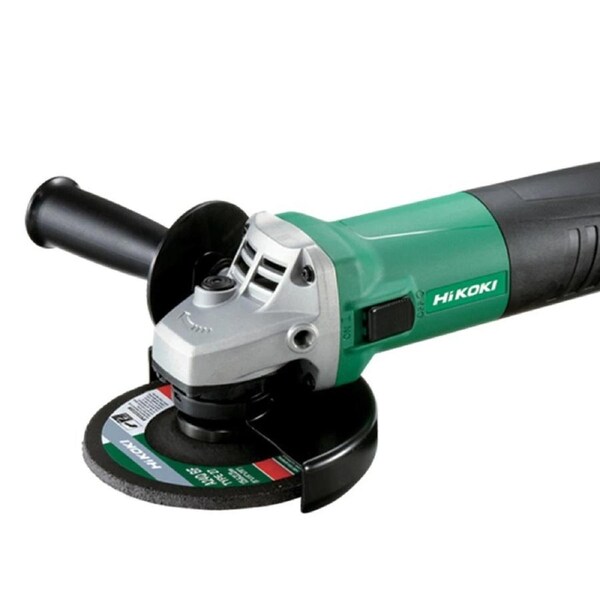 Hikoki Angle Grinder 125mm - Corded 730W Corded Grinding Cutting Tool Kit - Lockable Slide Switch