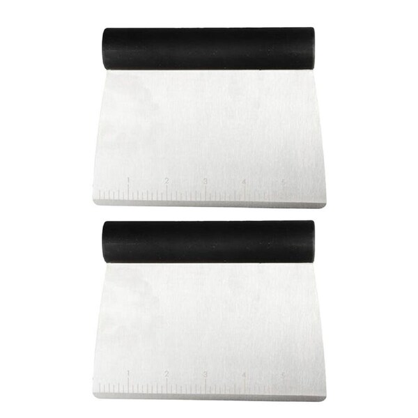 2PK KitchenAid Universal All Purpose Cooking Scrapper Utensil Black