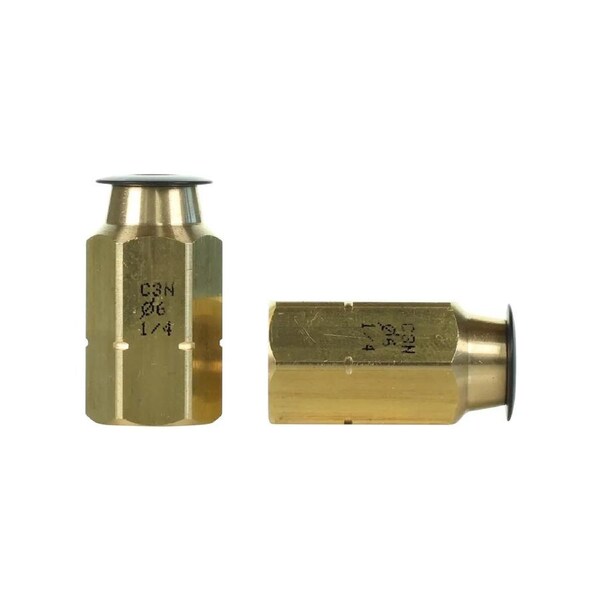 Inoac CJ-06G - Conic Joint No-Flare 1/4" HVAC Fitting - 2 Pack