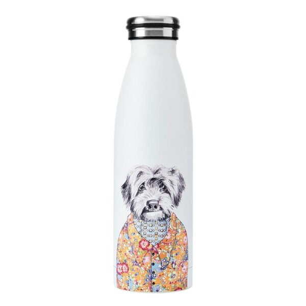 Mikasa x Tipperley Hill Cockapoo Themed Sleeved Insulated Water Bottle 500mL