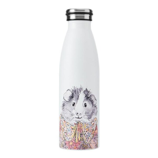 Mikasa x Tipperley Hill Guinea Pig Themed Sleeved Insulated Water Bottle 500mL