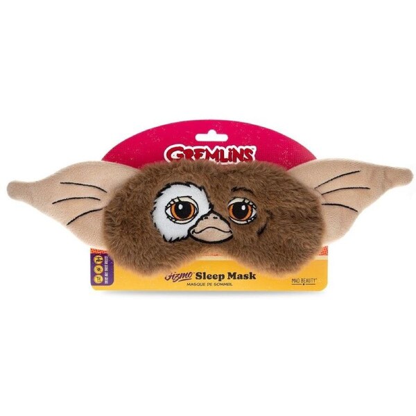 Warner Bros Gremlins Mogwai Gizmo Soft Plush Sleep Face Mask Brown