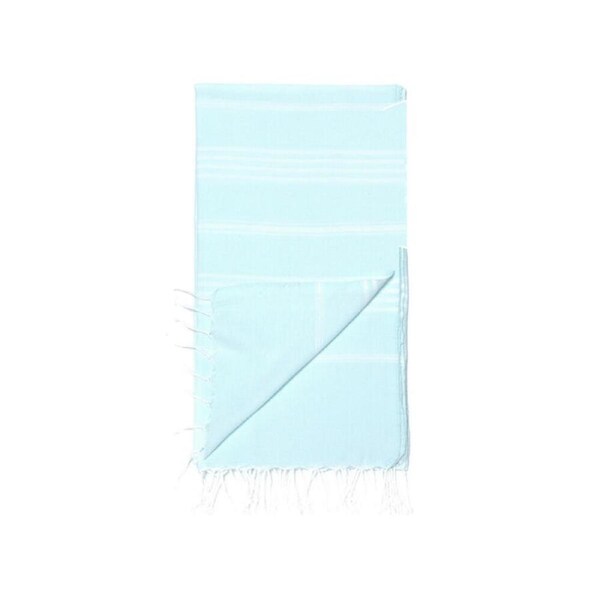 Towel To Go 100% Turkish Cotton Ipanema Hammam Beach Towel 180x100cm Mint