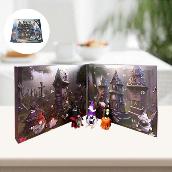 JOYBUY 2025 Halloween Gnome Advent Calendar – New 31-Day Countdown Gift
