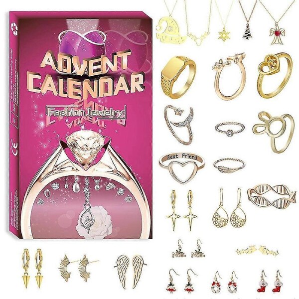JOYBUY 2025 Christmas Ornament Advent Calendar – Blind Box Kit M6