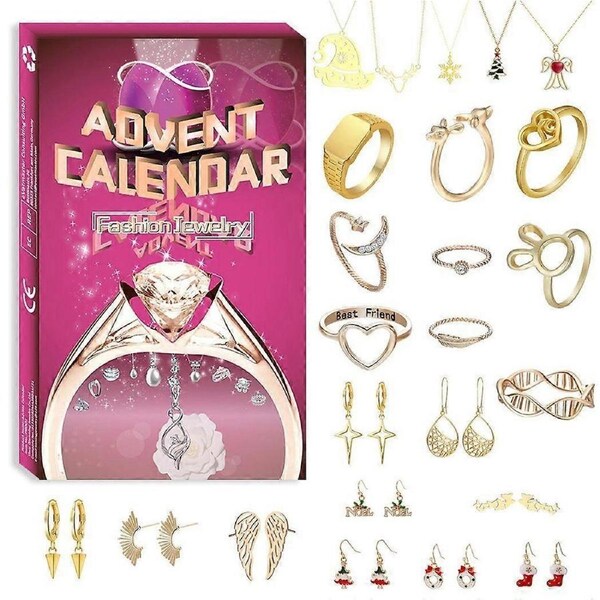 JOYBUY 2025 Christmas Ornament Advent Calendar – Blind Box Kit M6