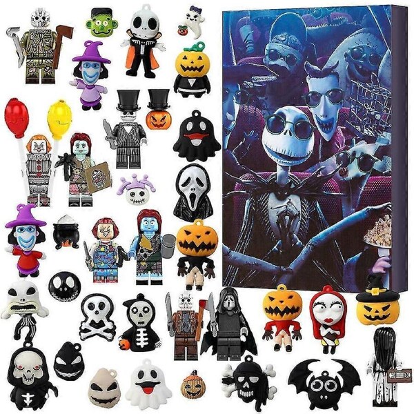 JOYBUY 2025 Ghost Festival Horror Advent Calendar – 24-Day Gothic Halloween Blind Box