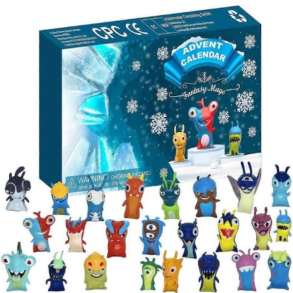 JOYBUY 2025 Christmas Slug Elf Advent Calendar – Blind Box Kit M30