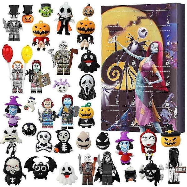 JOYBUY 2025 Gothic Horror Advent Calendar – 24-Day Halloween Countdown Blind Box