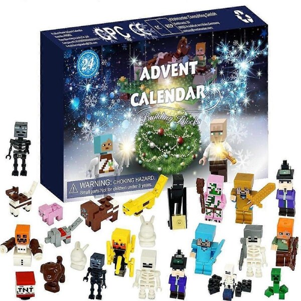 JOYBUY 2025 Robot Toy Advent Calendar – Christmas Countdown Blind Box Kit M38