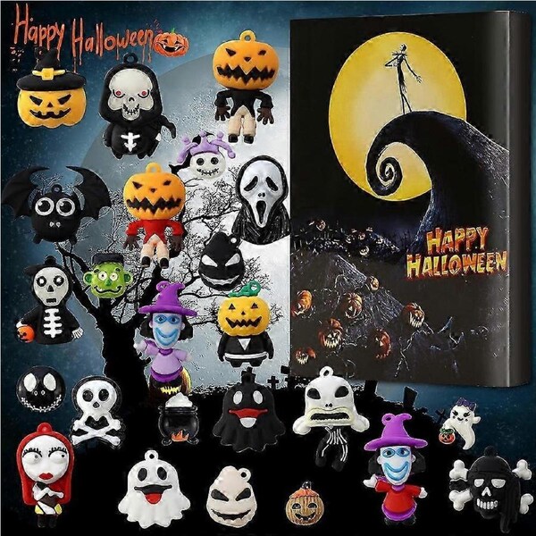 JOYBUY 2025 Horror Nights Halloween Advent Calendar – Gothic Doll 24 ...