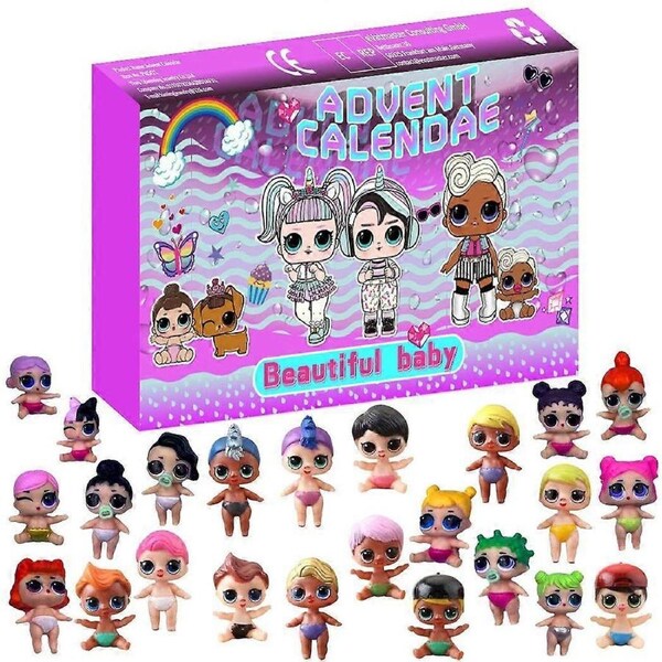 JOYBUY 2025 Christmas Doll Advent Calendar – New Blind Box Gift Kit