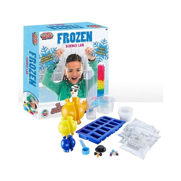 Science To The Max Frozen Lab Kit w/15 Experiments STEM Learning Toy 8y+