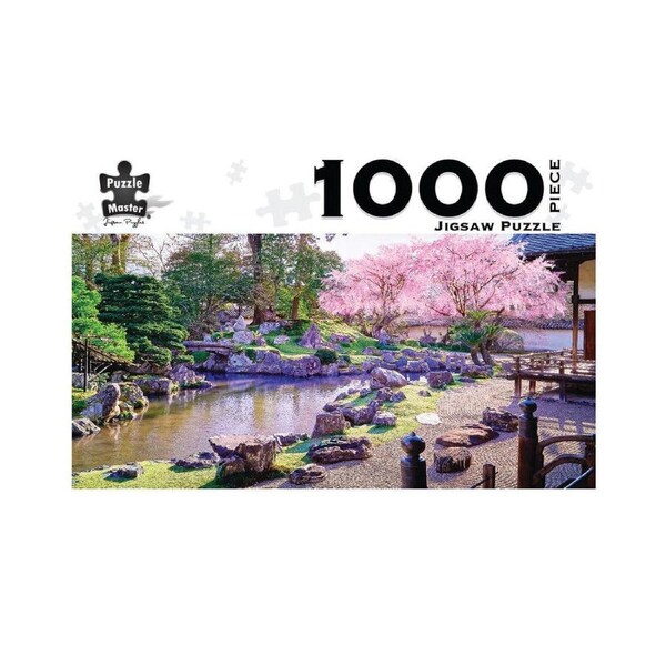 1000pc Puzzlemaster Jigsaw Puzzle Sakura Trees Japan Anti Glare Finish 12y+