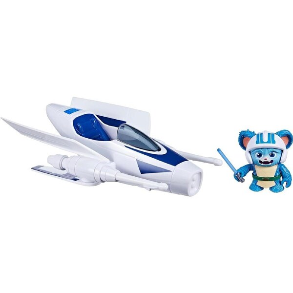 Star Wars Jedi Nubs Pilot Feature Vehicle with Ship & Lightsaber Figure Toy Ages 3+